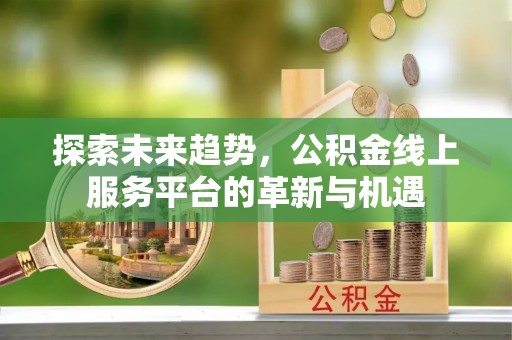 乌鲁木齐探索未来趋势，公积金线上服务平台的革新与机遇