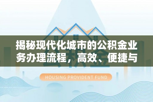 乌鲁木齐揭秘现代化城市的公积金业务办理流程，高效、便捷与未来趋势